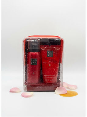 Rituals The Ritual of Ayurveda Travel Set Shower Foam & Body Cream Gift Set New